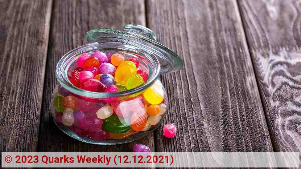 Bonbon-Glas | Foto: Quarks Weekly (12.12.2021)