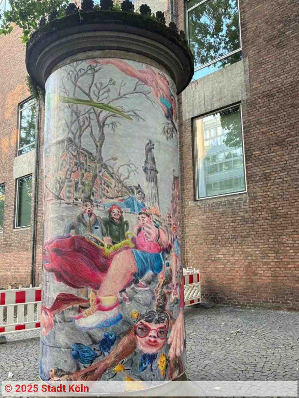 Kunstsäule Schulenburg | Foto: Stadt Köln Kunstsäule Schulenburg | Foto: Stadt Köln