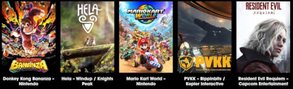 Nominies Best Gameplay - gamescom 2025 | Quelle: Koelnmesse