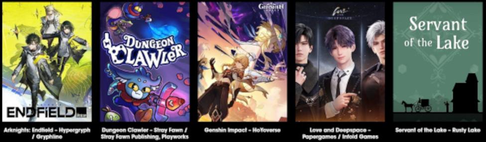 Nominies Best Mobile Game - gamescom 2025 | Quelle: Koelnmesse