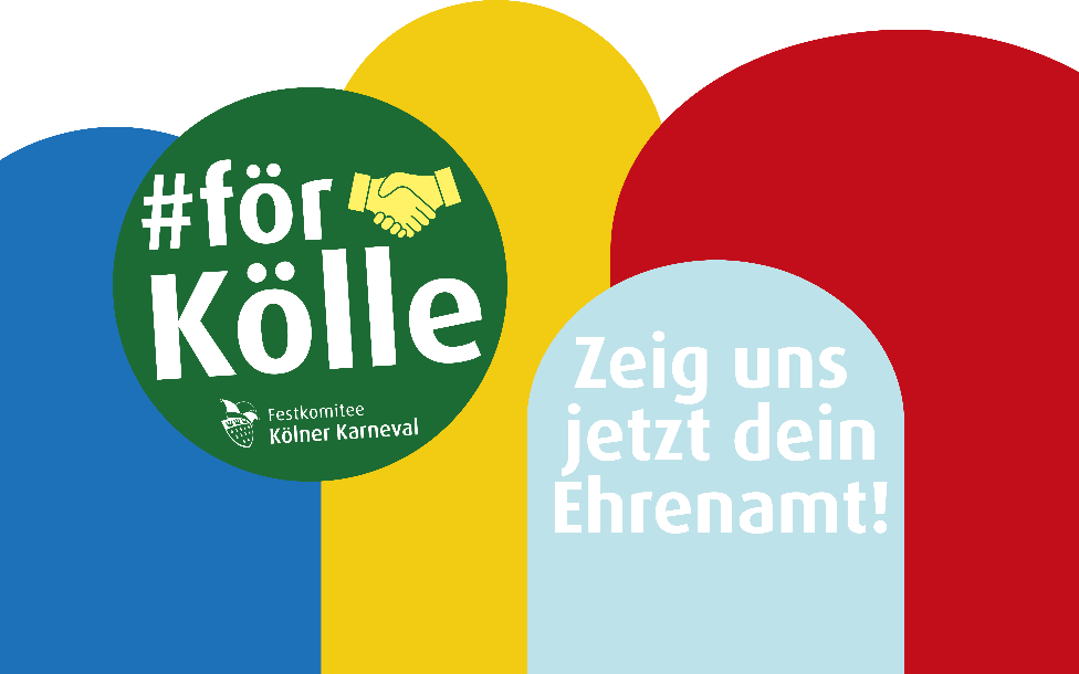 Logo: #för Kölle - Festkomitee Kölner Karneval - Zeig uns jetzt dein Ehrenamt!