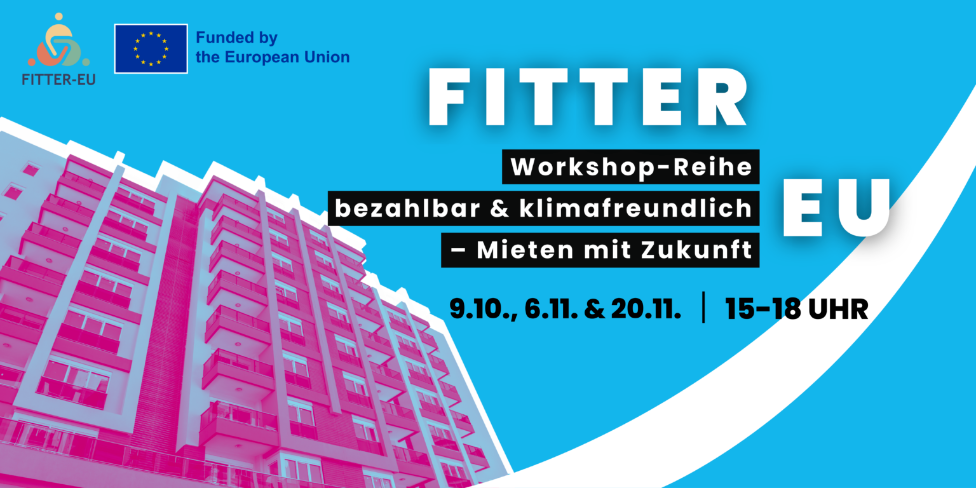 Plakat: Workshop-Reihe bezahlbar & klimafreundlich - Mieten mit Zukunft | Quelle: Münchner Forum e.V. Plakat: Workshop-Reihe bezahlbar & klimafreundlich - Mieten mit Zukunft | Quelle: Münchner Forum e.V.