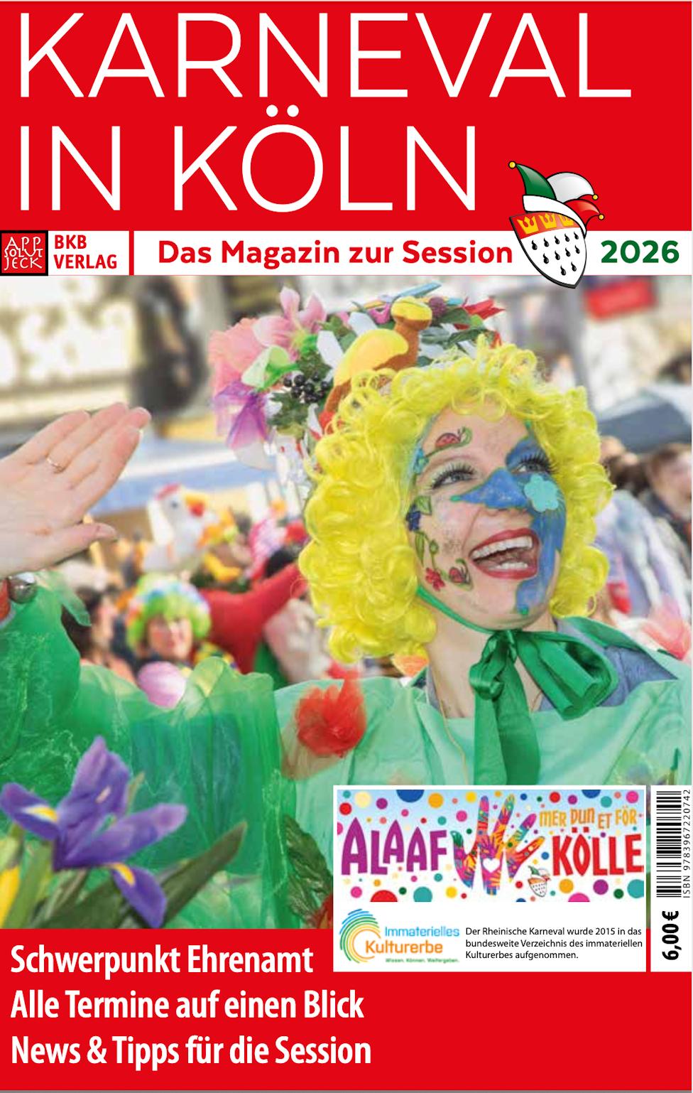 Titelseite der Broschüre | Quelle: Festkomitee Kölner Karneval