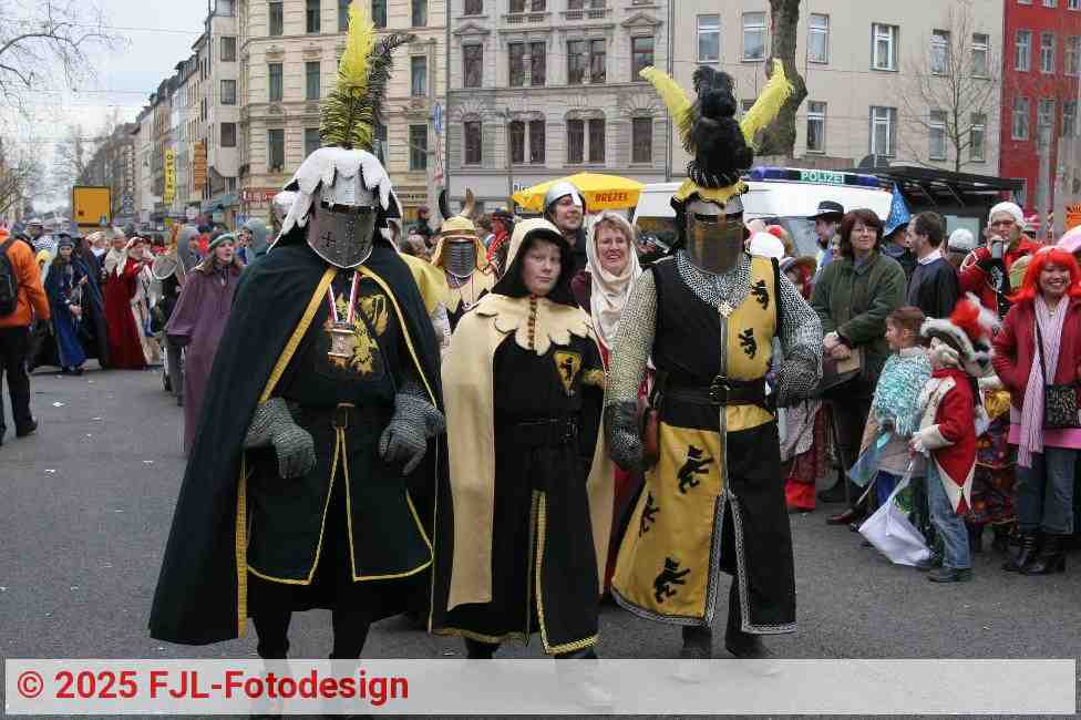 Rittersleut beim Jan von Werth Umzug 2006 | Foto: FJL-Fotodesign