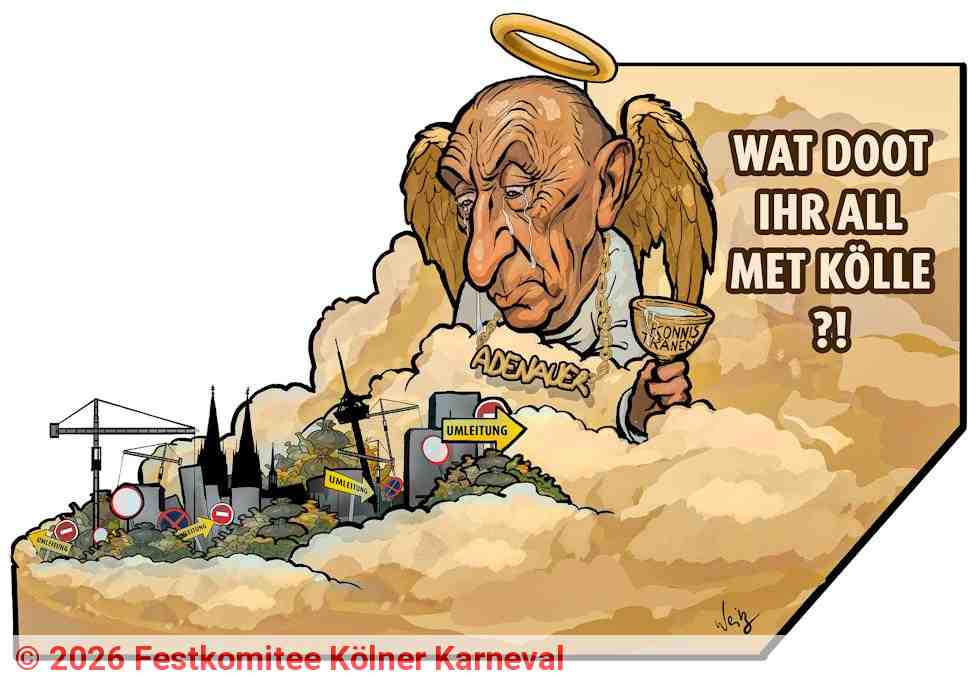 Wat doot ihr all met Kölle? | Quelle: Festkomitee Kölner Karneval