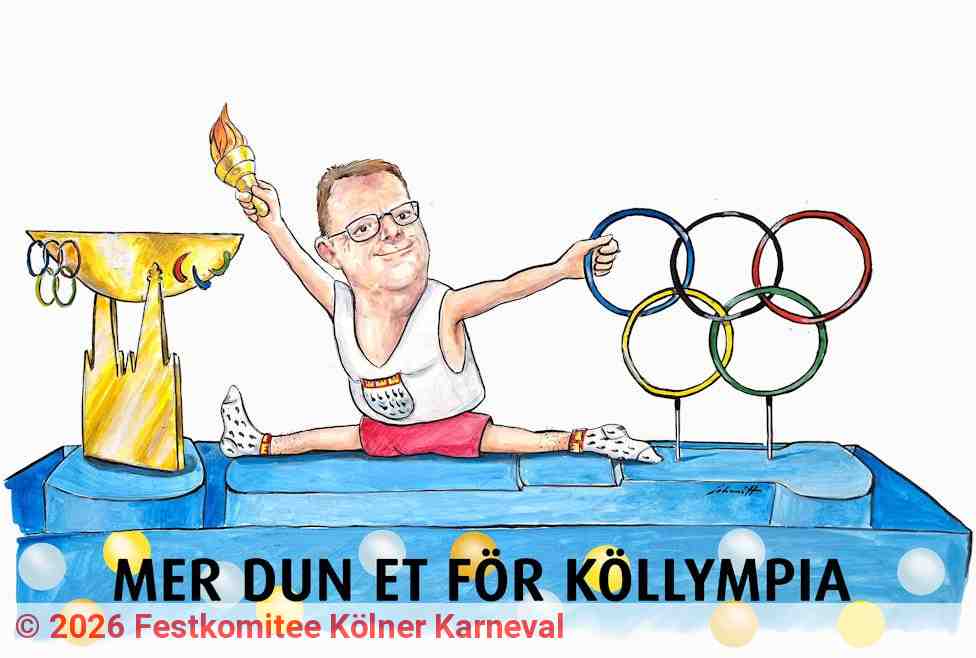 Mer dun et för Köllympia | Quelle: Festkomitee Kölner Karneval
