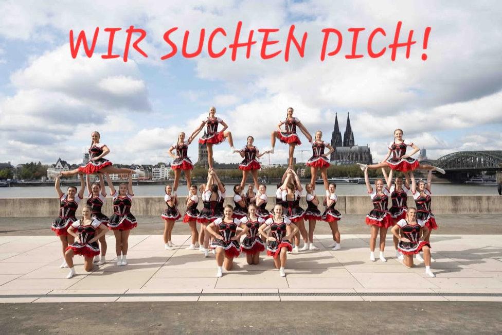 Plakat für das Probetraining bei der Tanzgruppe Kölner Paulinchen | Quelle: Facebook-Post von der Tanzgruppe Kölner Paulinchen