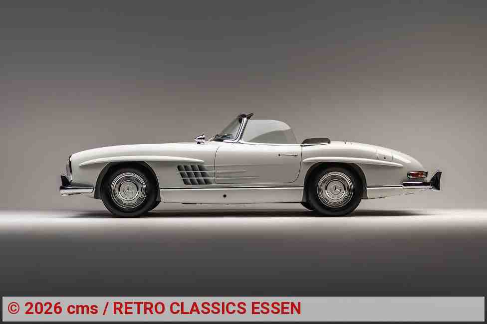 Mercedes Benz 300SL-Roadster | Quelle: RETRO CLASSICS ESSEN