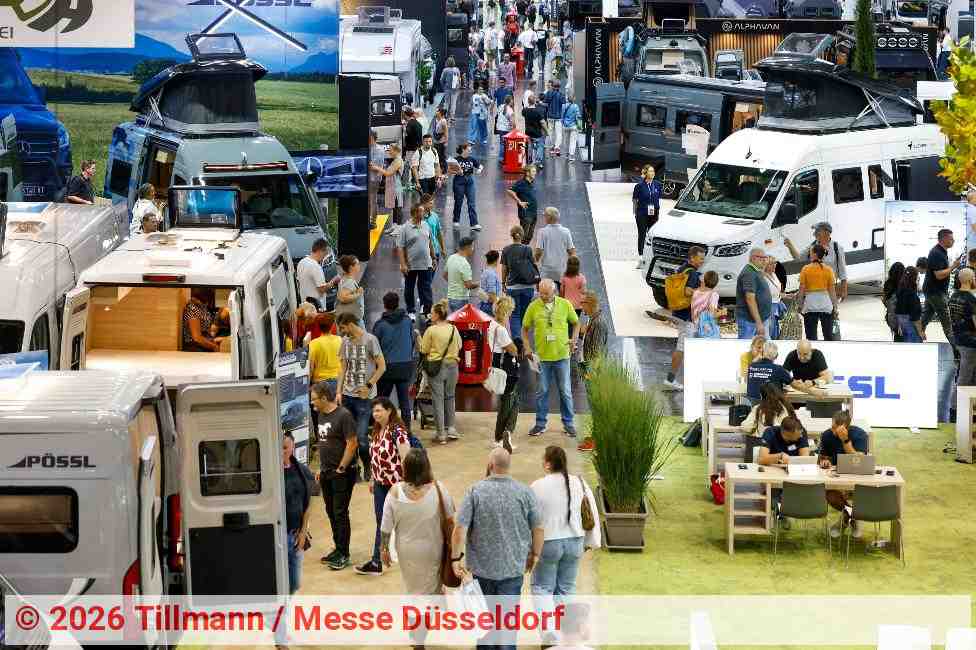 Impression des Caravan Salon 2025 | Photo: Tillmann / Messe Düsseldorf Impression des Caravan Salon 2025 | Photo: Tillmann / Messe Düsseldorf