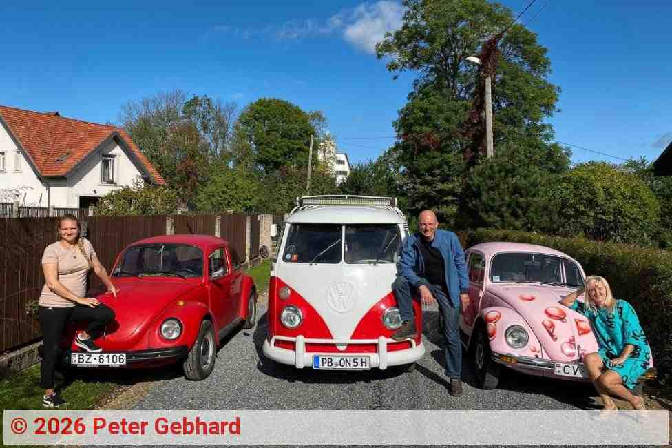 Mit dem Bulli durch Europa | Foto: Peter Gebhard