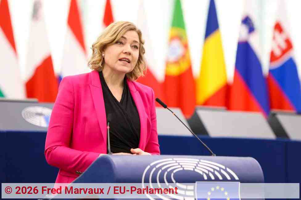 EU-Kommissionsvizepräsidentin Henna Virkkunen | Foto: Fred Marvaux / EU-Parlament | Quelle: https://netzpolitik.org/2024/henna-virkkunen-die-naechste-digitalkommissarin-kommt-aus-finnland/
