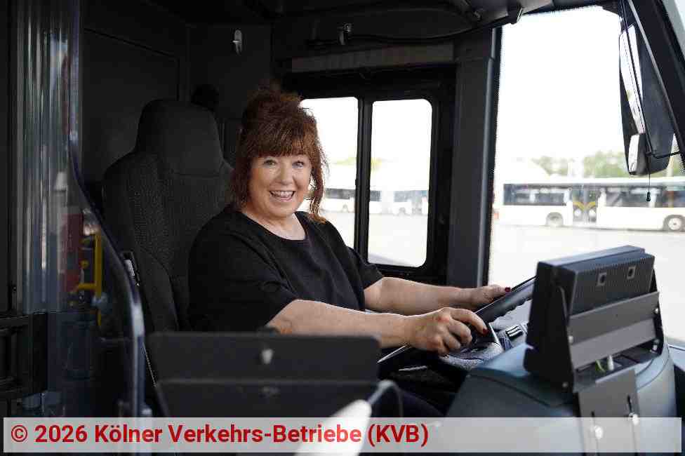 Rafaela Stanke (KVB) unter den Top 30 bei den Lieblingsbusfahrerinnen | Quelle: Kölner Verkehrs-Betriebe (KVB)