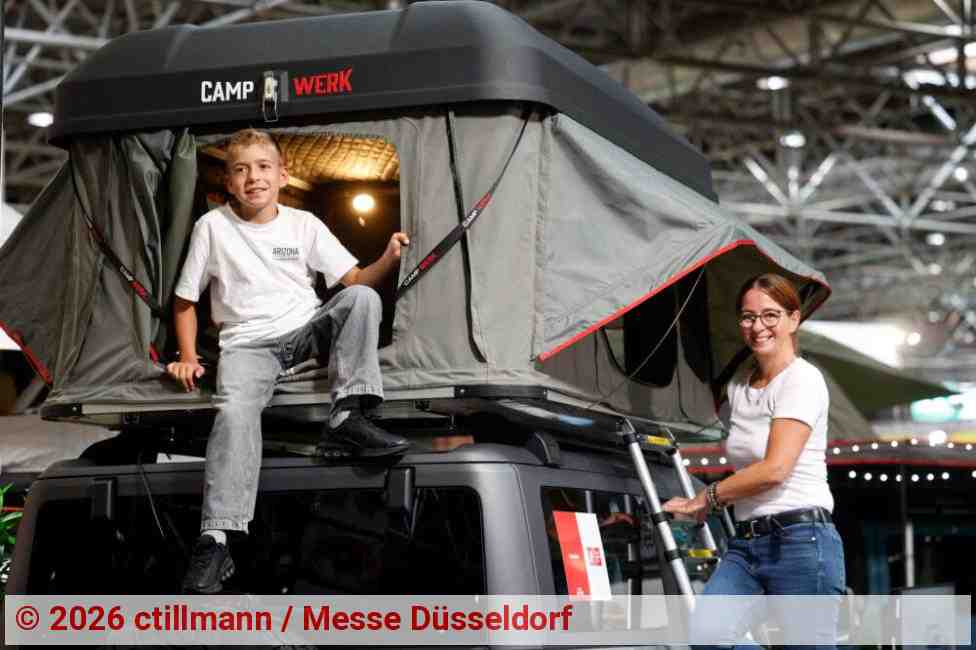 Caravan 25 - Dachzelt | Foto: ctillmann / Messe Düsseldorf
