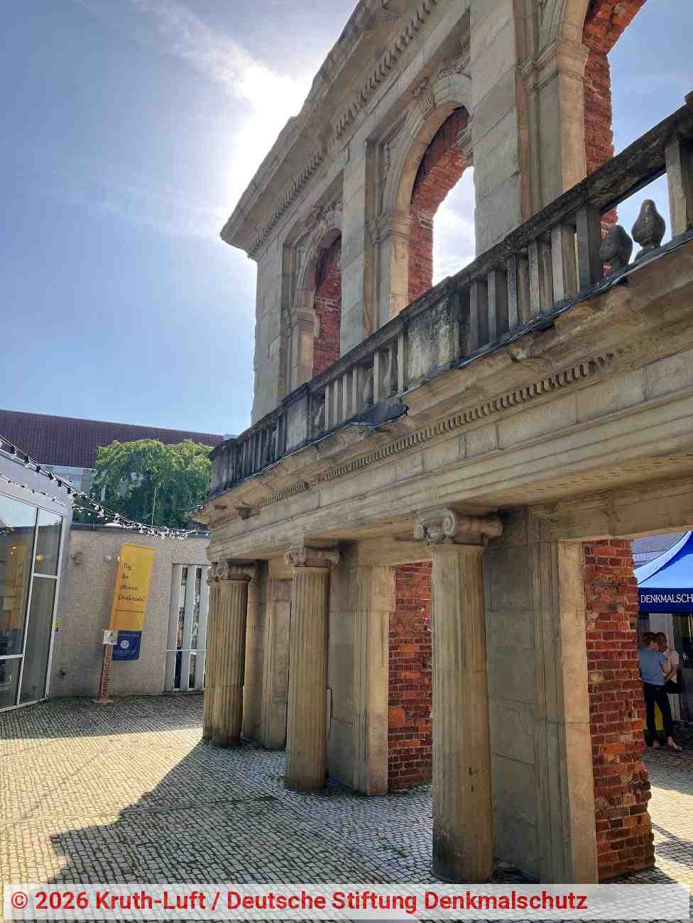 Ruine des Romberger Hofes in Münster | Foto: Kruth-Luft / Deutsche Stiftung Denkmalschutz