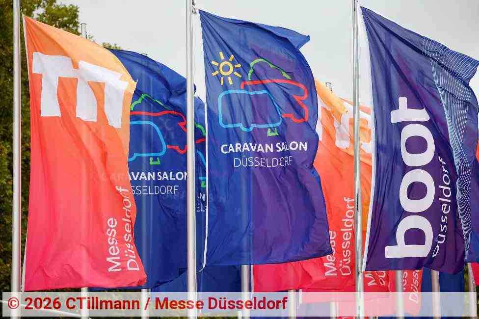 CARAVAN and boot Flags | Photo: CTillmann / Messe Düsseldorf