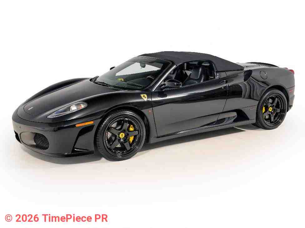 2007 FERRARI F430 F1 SPIDER | Source: TimePiece PR