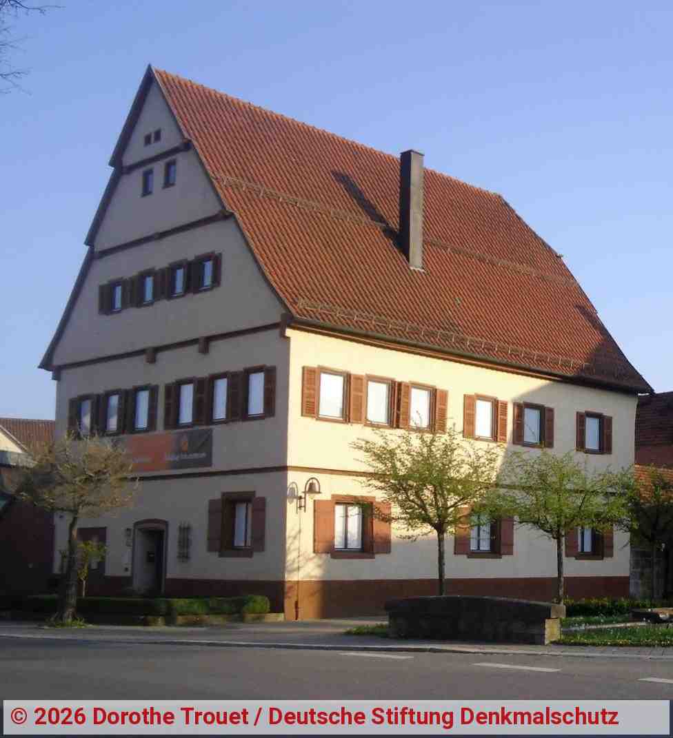 Ehemaliger Freier Adelssitz in Oberrot im Landkreis Schwäbisch Hall | Foto: Dorothe Trouet / Deutsche Stiftung Denkmalschutz