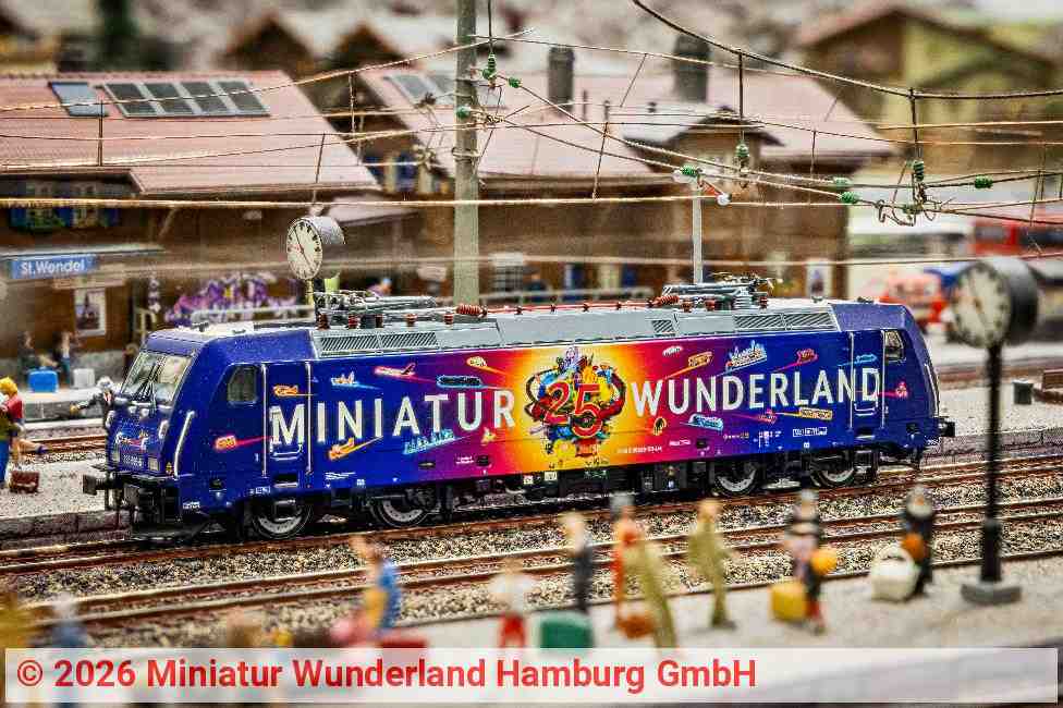 Miniatur Wunderland Lok - 25 Jahre | Quelle: Miniatur Wunderland Hamburg GmbH