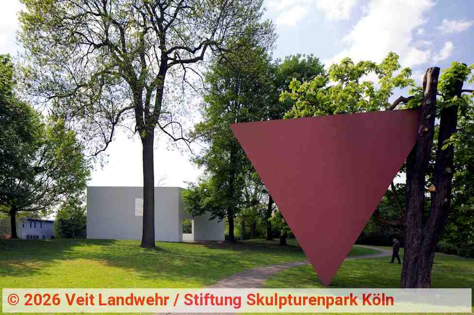 Parkansicht Skulpturenpark Köln © Stiftung Skulpturenpark Köln, 2026. Foto Veit Landwehr, bildpark.net Parkansicht Skulpturenpark Köln © Stiftung Skulpturenpark Köln, 2026. Foto Veit Landwehr, bildpark.net