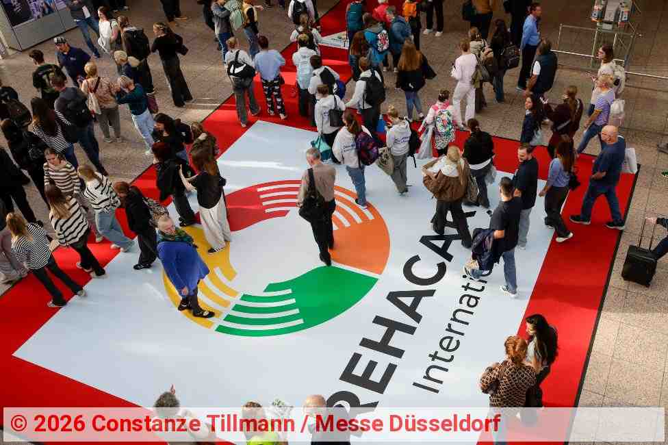 A glimpse of REHACARE 2026 | Photo: Constanze Tillmann / Messe Düsseldorf