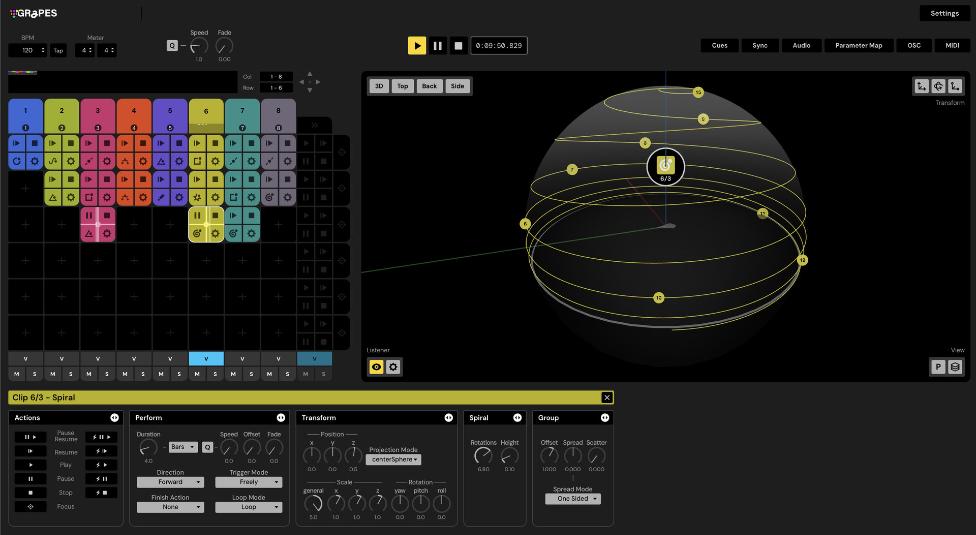 Grapes 3D Audio Control 2.0 | Quelle: grapes3d.com Grapes 3D Audio Control 2.0 | Quelle: grapes3d.com