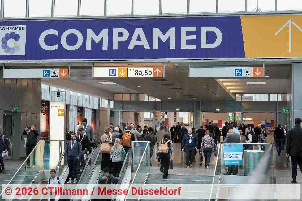COMPAMED 2025 / Entrance | Photo: CTillmann / Messe Düsseldorf