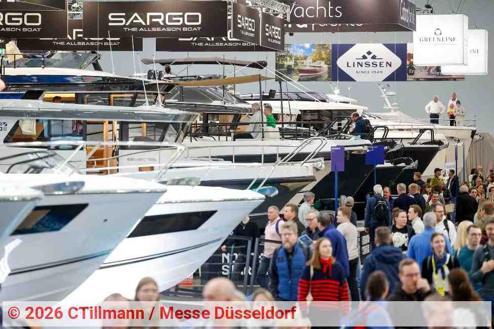 Impression von der boot 2026 | Foto: CTillmann / Messe Düsseldorf Impression von der boot 2026 | Foto: CTillmann / Messe Düsseldorf