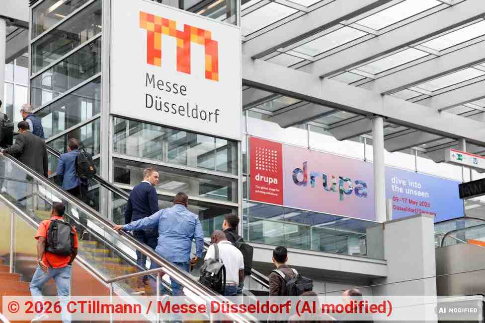 Photo of drupa AI modified | Photo: CTillmann / Messe Düsseldorf