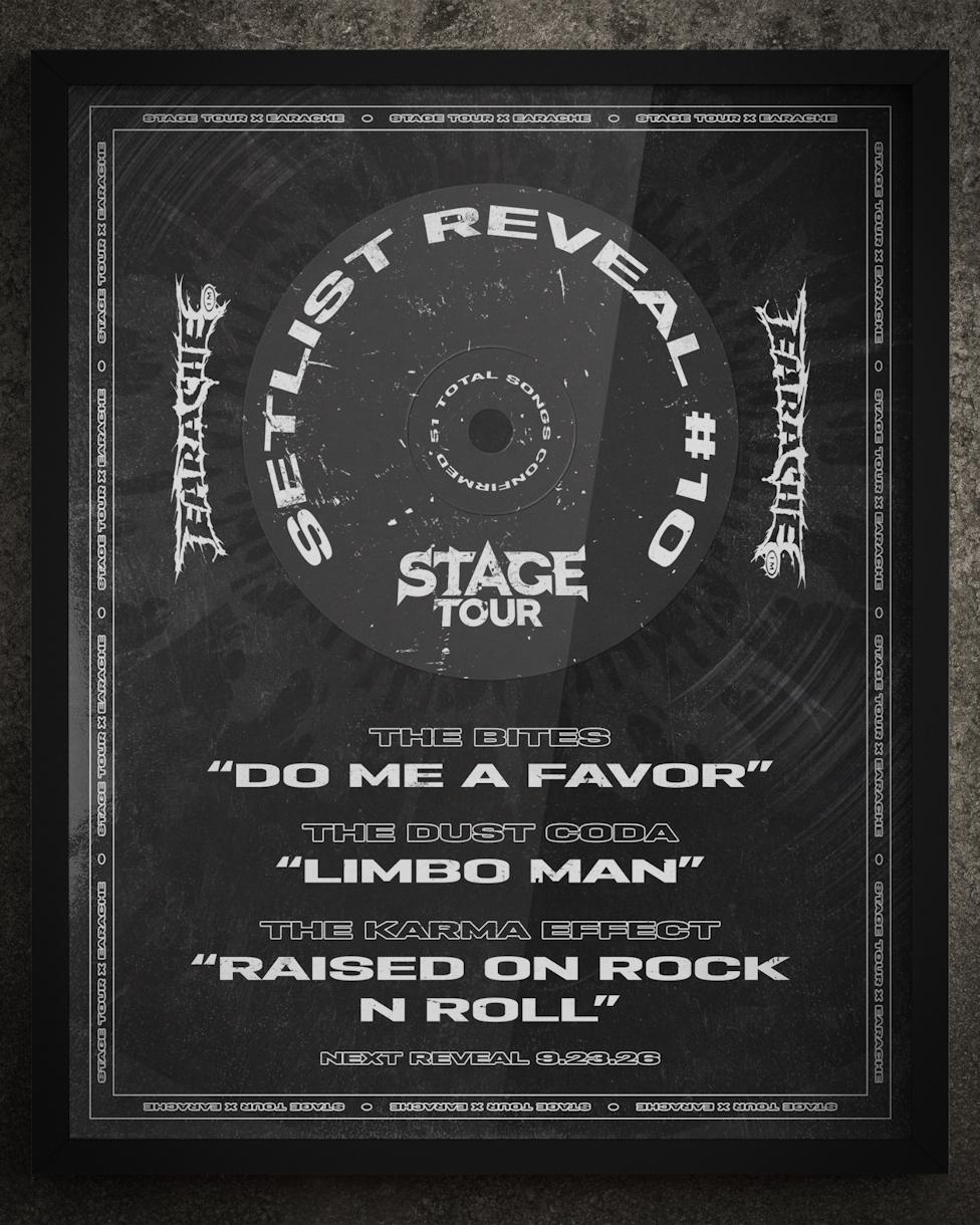 Stage Tour Setlist Reveal #10 | Quelle: Overload PR