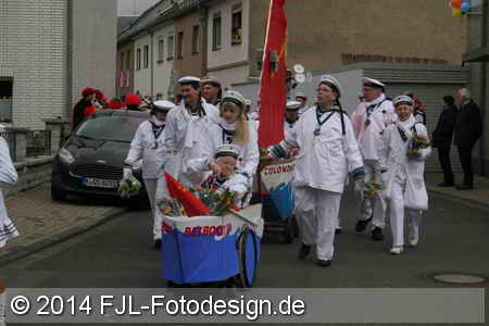 Karnevalszug in Köln-Mauenheim am 01.03.2014